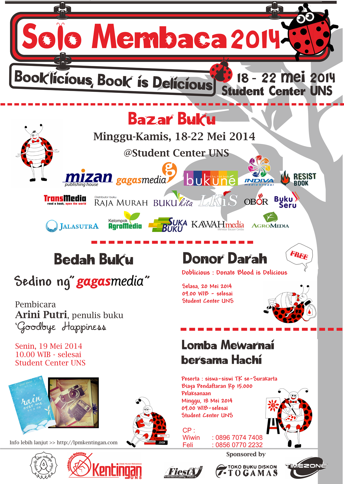 Bazar Buku Murah, Solo Membaca 2014 - Newsroom UNS