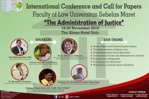 THE 2016 INTERNATIONAL CONFERENCE & CALL FOR PAPERS (ICCP)
