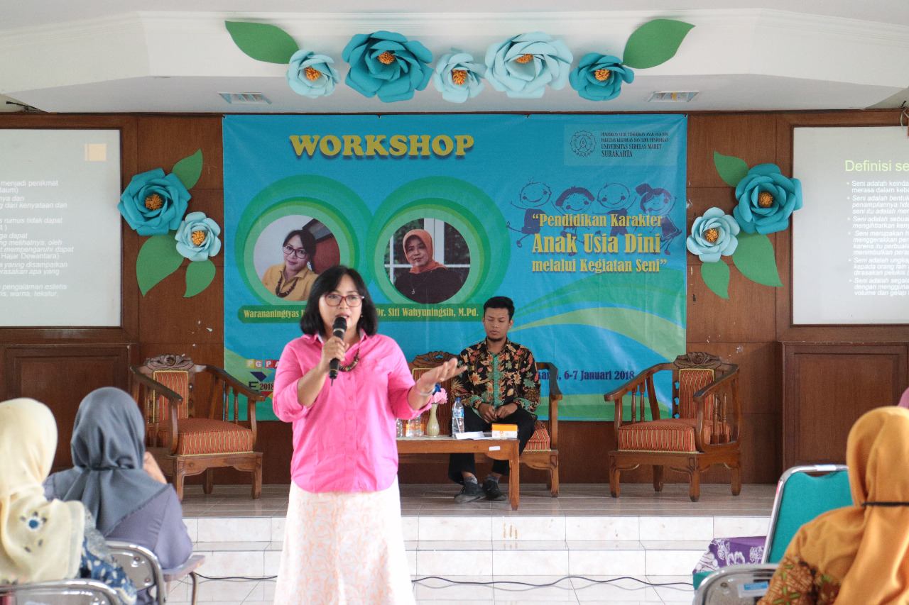 UNS GELAR PAUD  EXPO DAN WORKSHOP  PENDIDIKAN KARAKTER ANAK  